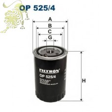 OP532/2  FILTRON Фильтр масляный MAZDA OF16020